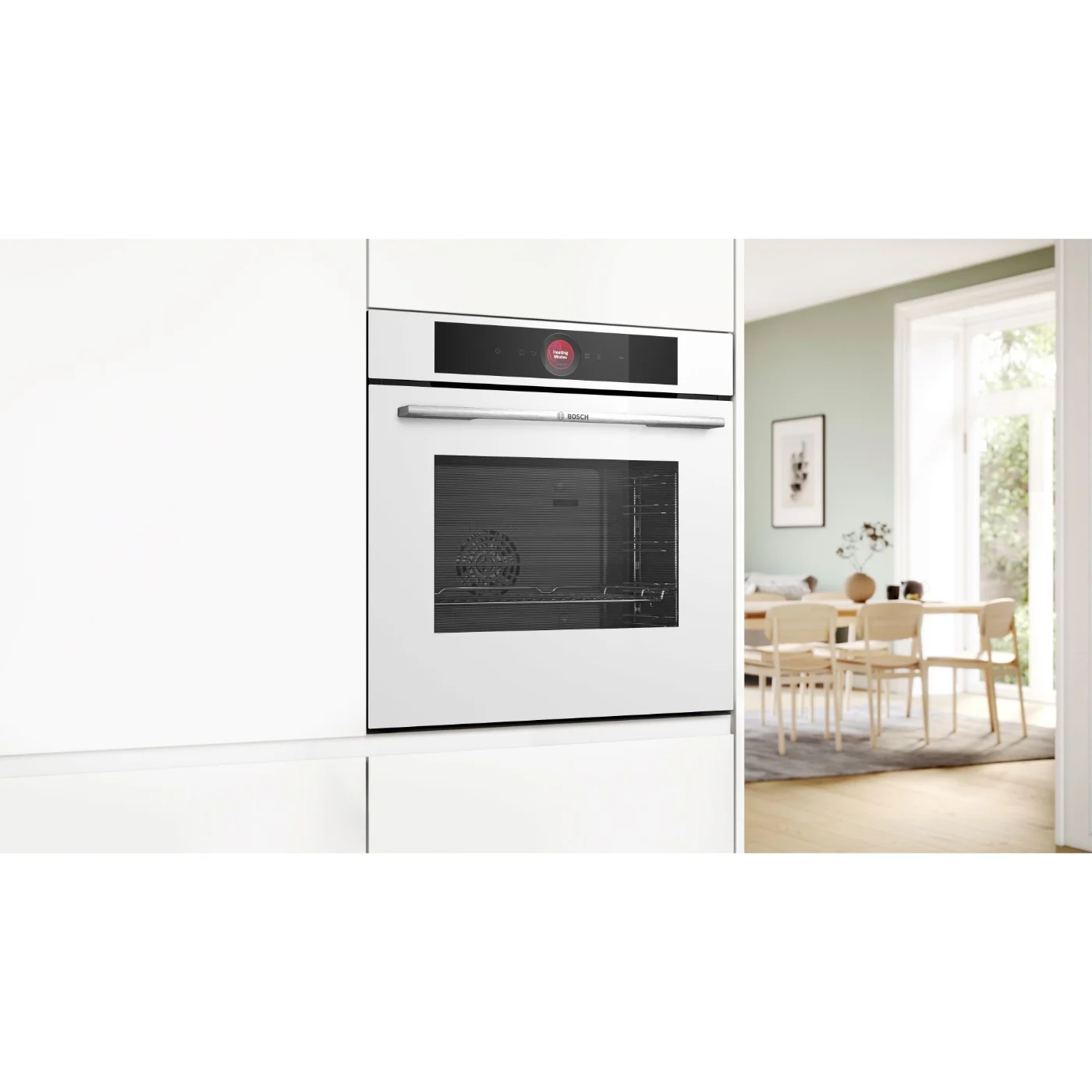 Духовой шкаф Электрический Bosch Serie 8 HBG7741W1 белый