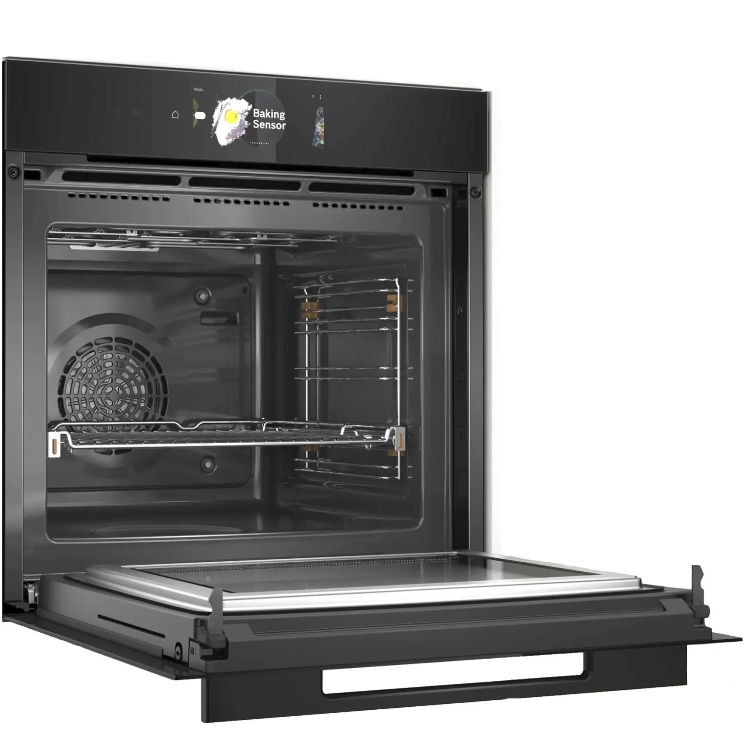Духовой шкаф Электрический Bosch Serie 8 HMG978NB1 черный