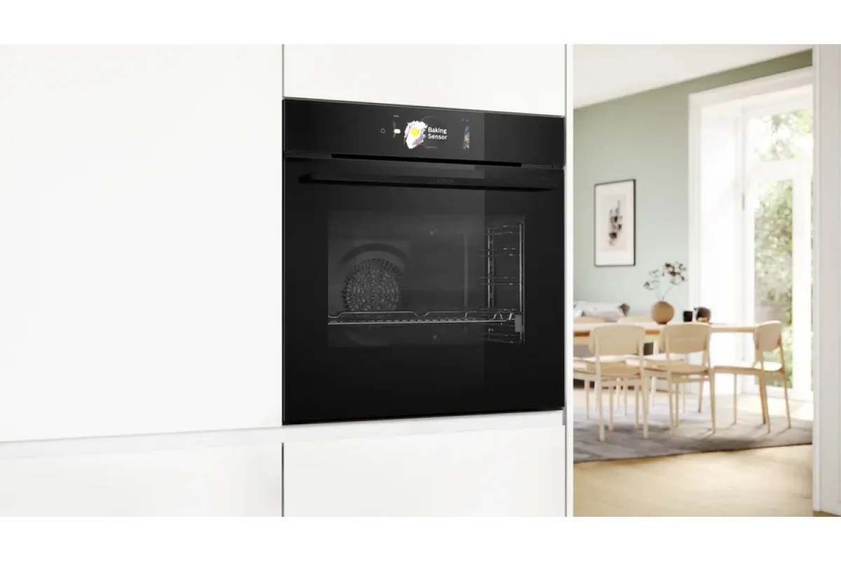 Духовой шкаф Электрический Bosch Serie 8 HMG978NB1 черный