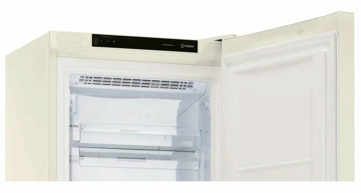 Морозильник Indesit DFZ 5175 E (беж, No Frost, общ.объём 275 л, 7 ящиков, 12 кг/сут)