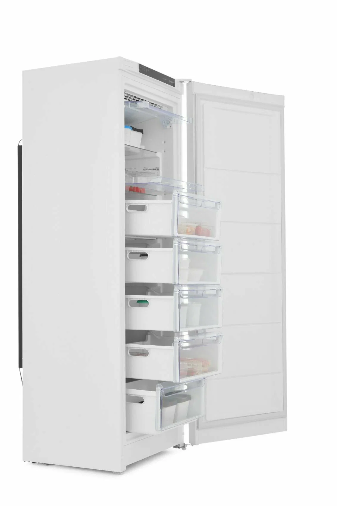 Морозильник Indesit DFZ 5175 белый 60х175х64 см 7 ящиков, 	до 12 кг/сутки No Frost