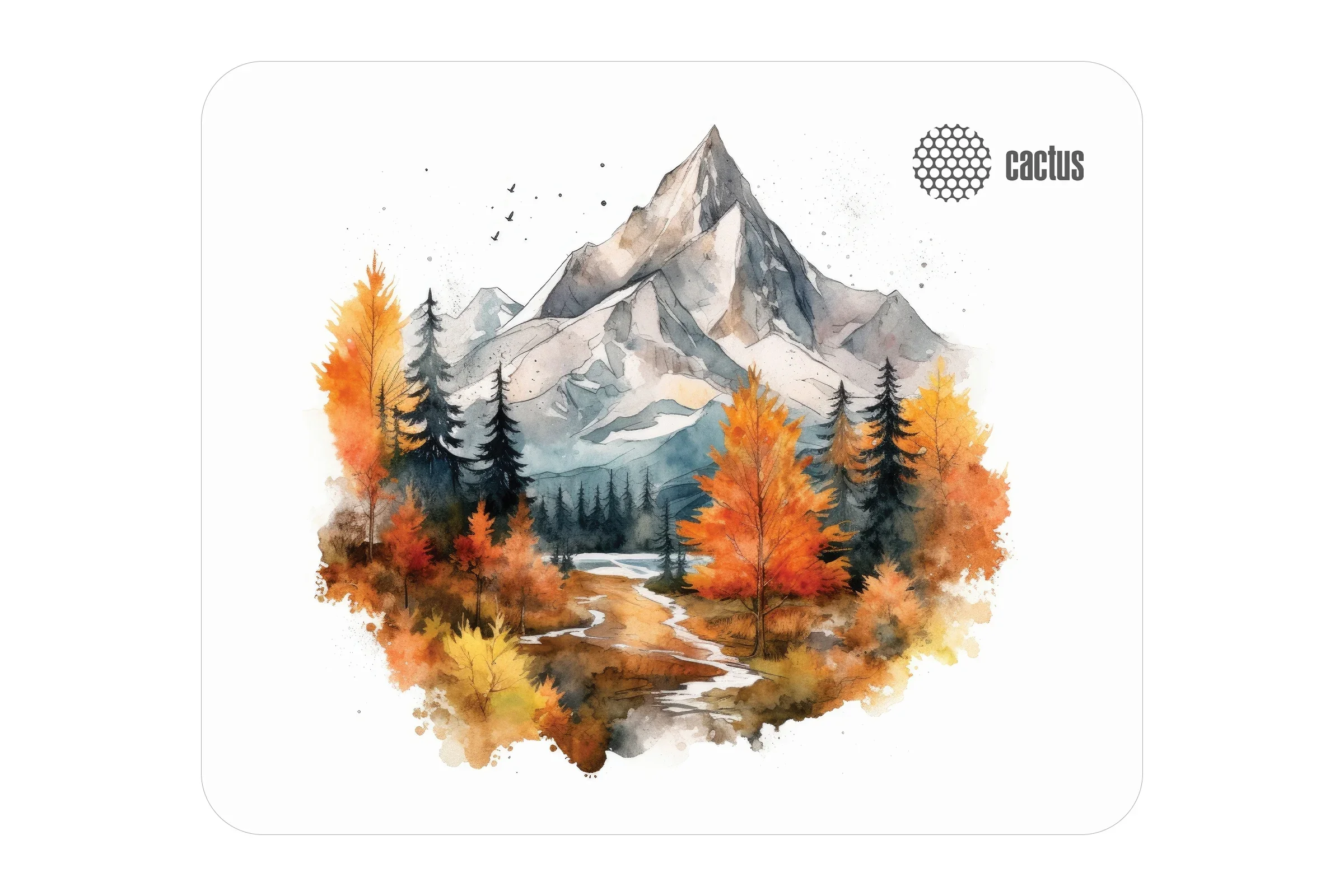 Коврик для мыши Cactus Autumn mountains 220x180x2мм (CS-MP-P10XS)