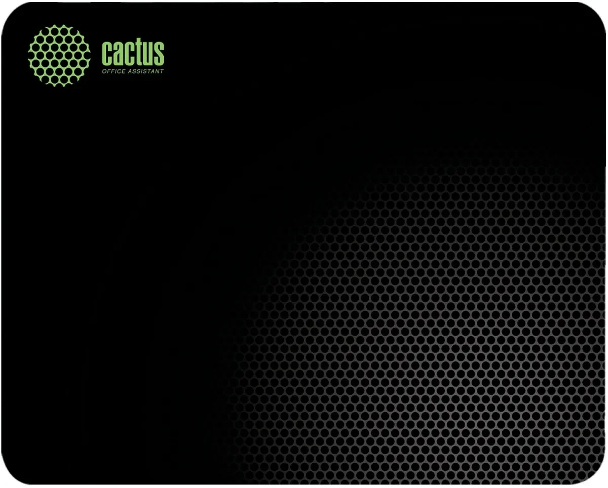 Коврик для мыши Cactus Black Mesh 300x250x3мм (CS-MPC-D02M) черный