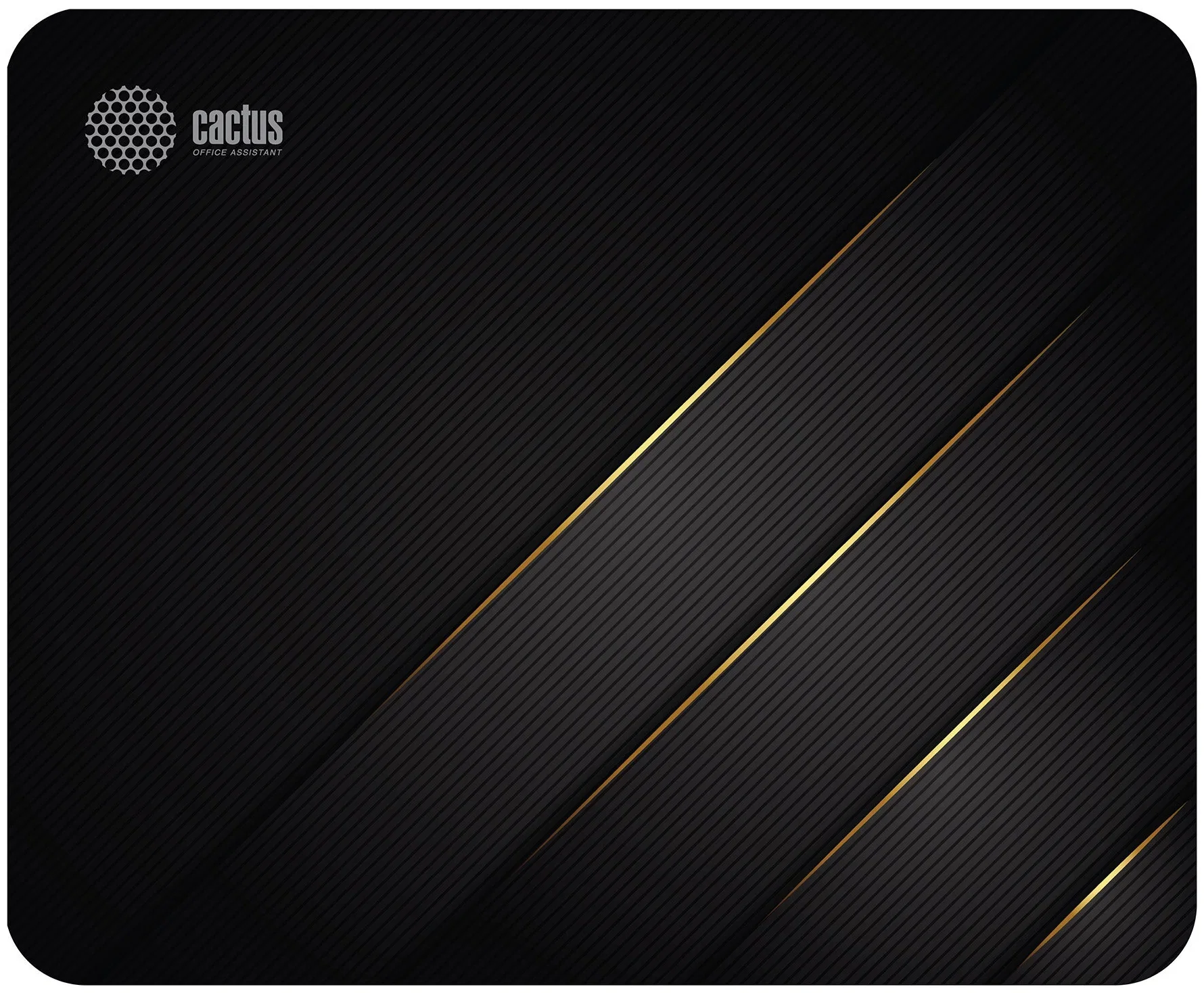 Коврик для мыши Cactus Gold Geometry 300x250x2мм (CS-MPC-P04M)
