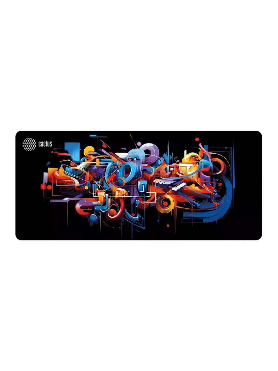 Коврик для мыши Cactus Graffiti 900x400x2мм (CS-MP-PRO10ХXL)
