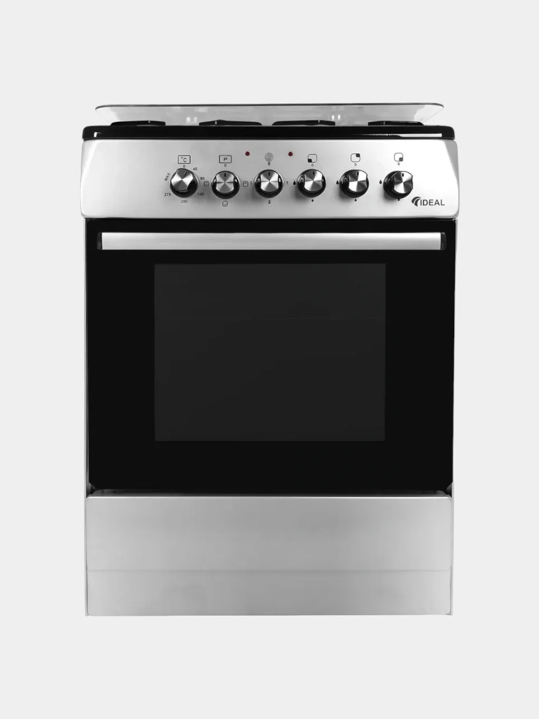 Плита комбинированная IDEAL L 115 черный  (60х60х85) 4 комф. гриль, газ/эл.