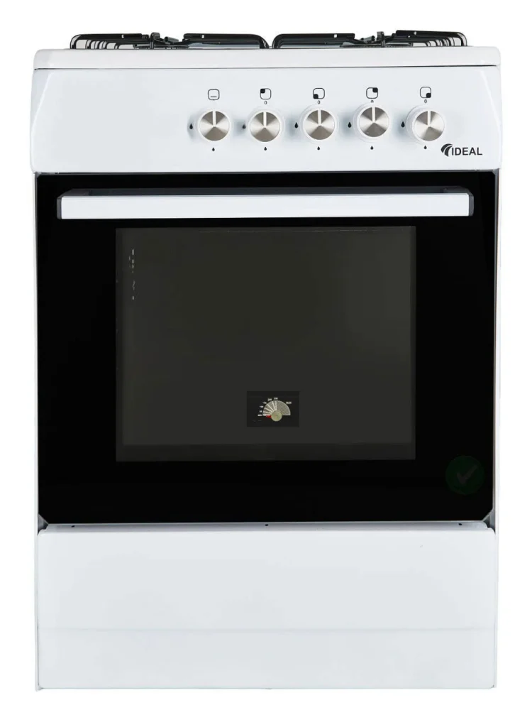 Плита комбинированная IDEAL с газ. духовкой G 305 Econom ГК белый, 60х85х60 см.