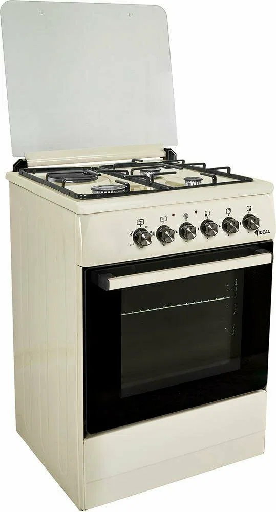 Плита комбинированная IDEAL с газ. духовкой G 305 Econom ГК белый, 60х85х60 см.