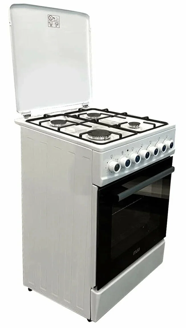 Плита комбинированная MIU Harisma 516S серая 50х60х85, ГК поверхности, конвекция