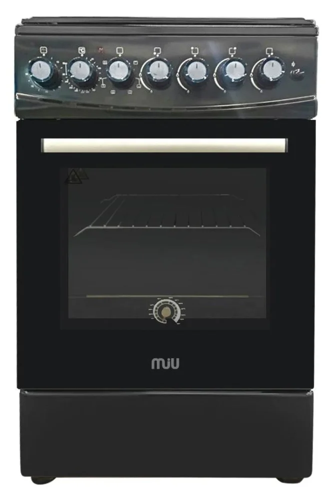 Плита комбинированная MIU Harisma 516S серая 50х60х85, ГК поверхности, конвекция