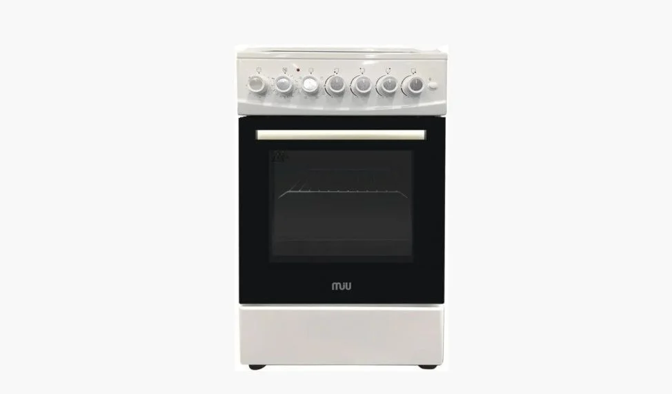Плита комбинированная MIU UNO 51S бежевая 50х55х85 ГК поверхности, зл. поджиг
