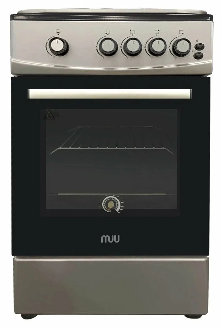 Плита комбинированная MIU UNO 51S коричневая 50х50х85 ГК поверхностиэл поджиг