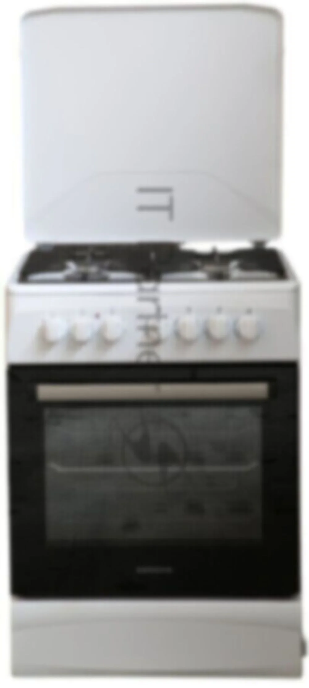 Плита комбинированная RENOVA SG6E-CDW(ICTFDW) 60х60х85 эл духовка 70л ГК конфорок, решетки чугун