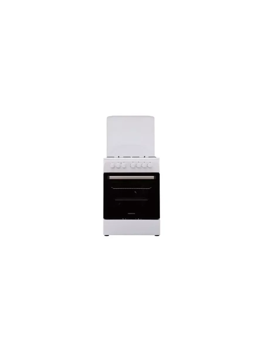 Плита комбинированная RENOVA SG6E-ICTDW бел, 60х60х85 см, эл.духовка70 л,газ-контрл.4 конф.