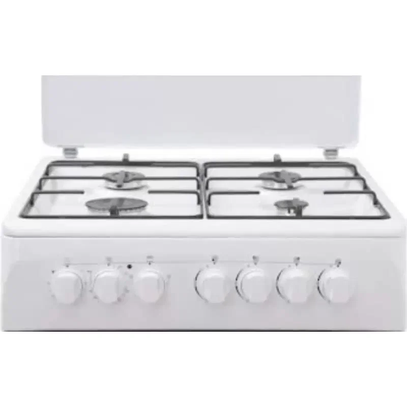 Плита комбинированная RENOVA SG6E-ICTDW бел, 60х60х85 см, эл.духовка70 л,газ-контрл.4 конф.