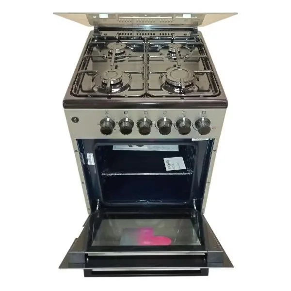 Плита комбинированная VESTA Valencia VGE 50 10-E ГК Серый 85x50x57 см газ контроль дух. 53 л.