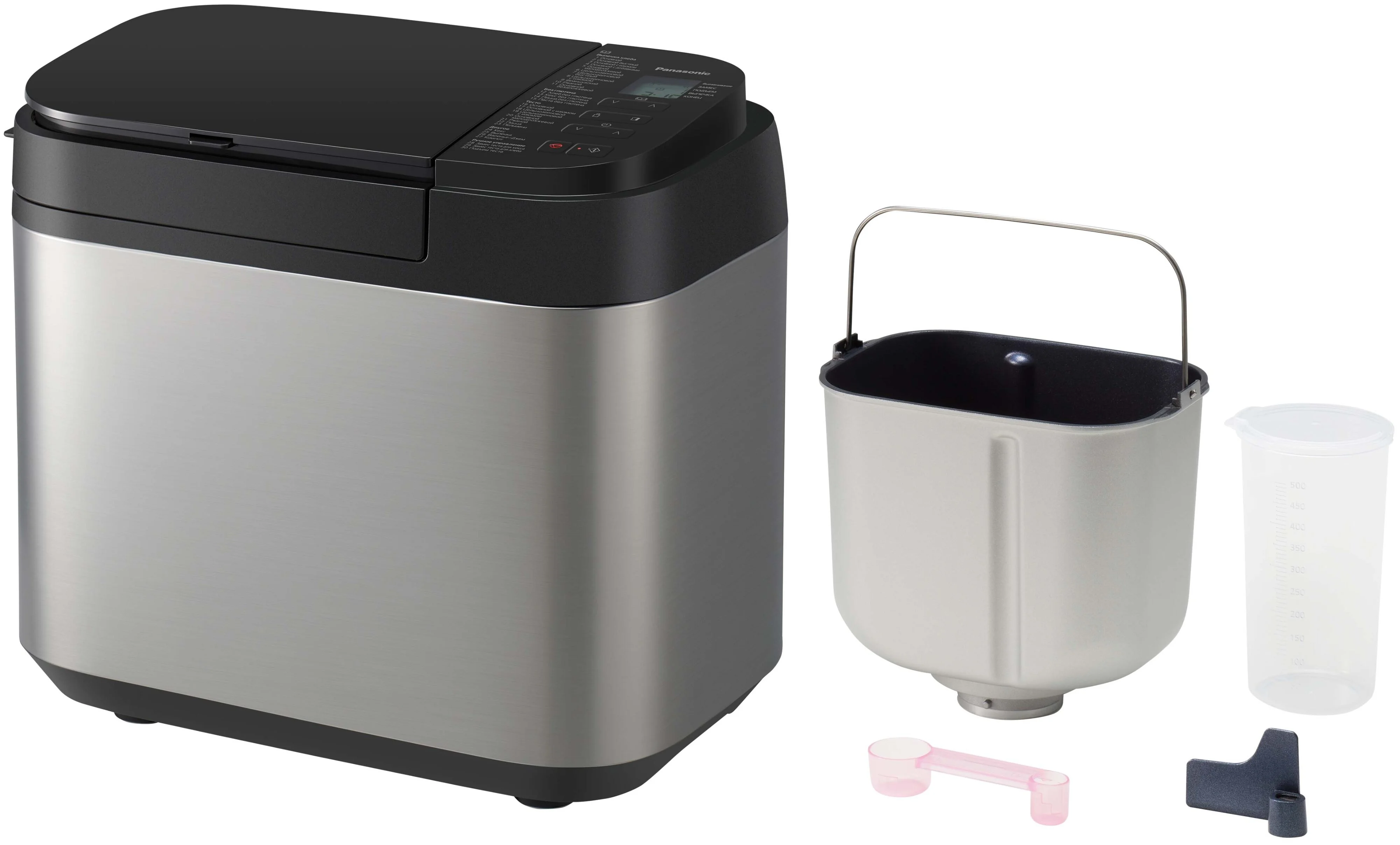 Хлебопечка Panasonic SD-YR2550STS серебристый/черный