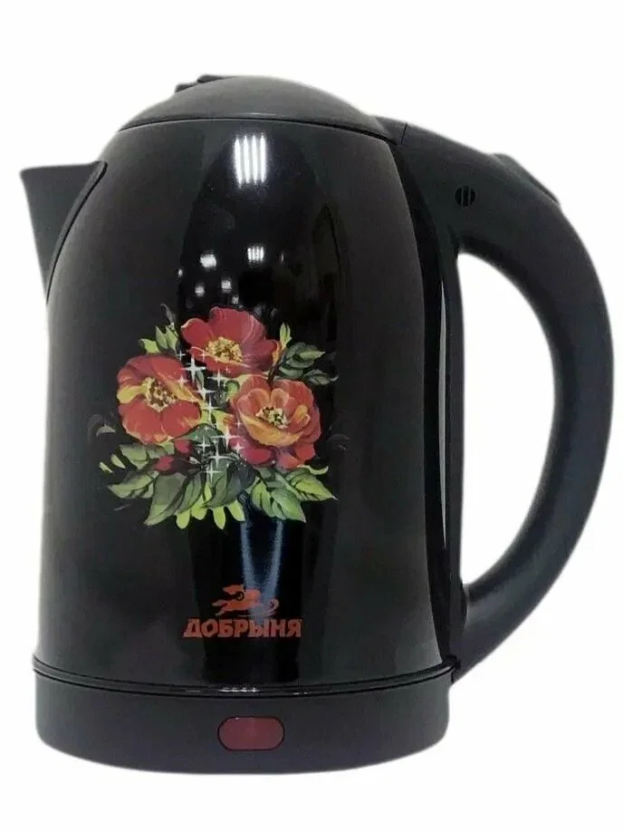 Чайник эл Добрыня DO-1215 (2,0л) 2000Вт нерж МАКИ