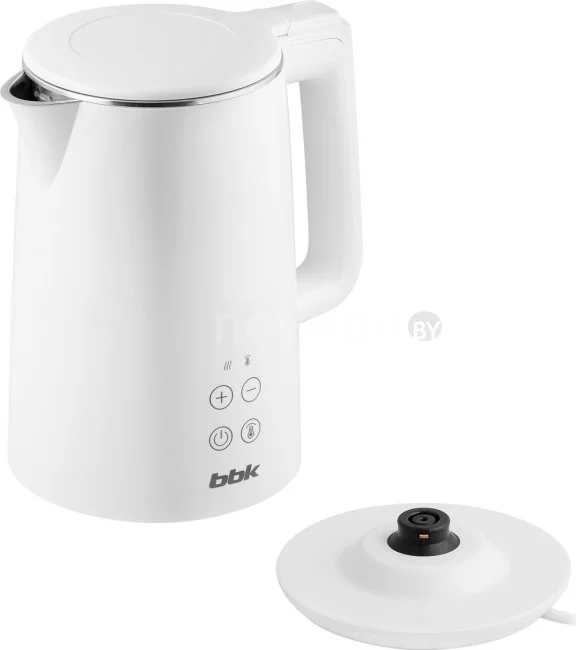 Чайник электрический BBK EK1500 2200 Вт, 1.5 л, белый