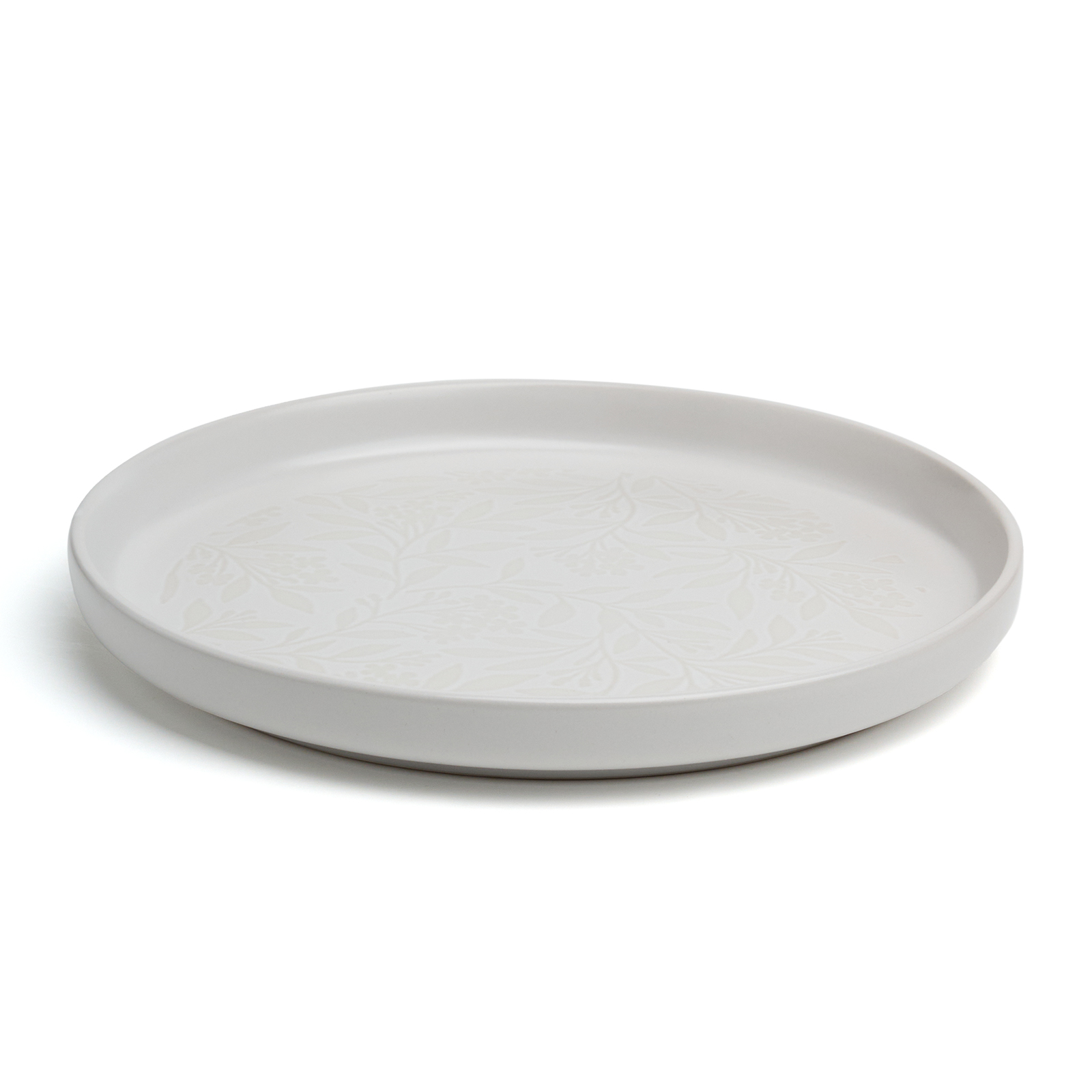 НАБОР ТАРЕЛОК ЗАКУСОЧНЫХ BRONCO "CHOICE WHITE" 20,5 СМ 4ШТ