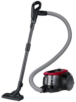 Пылесос без мешка Samsung VC18M21C0VR/EV,красный (1800Вт/380Вт, емкость 1,5л)