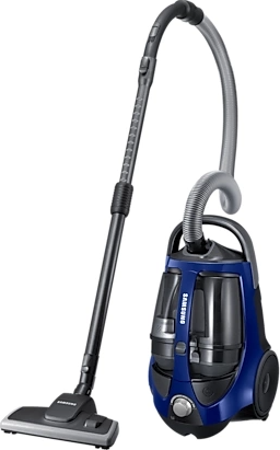 Пылесос без мешка Samsung VCC8836V36/XEV 2200Вт, 430 Вт, 2л., синий/черный