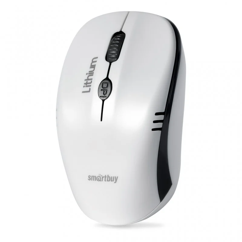 Мышь беспроводная с зарядкой от USB Smartbuy ONE 344CAG бело-серая SBM-344CAG-WG