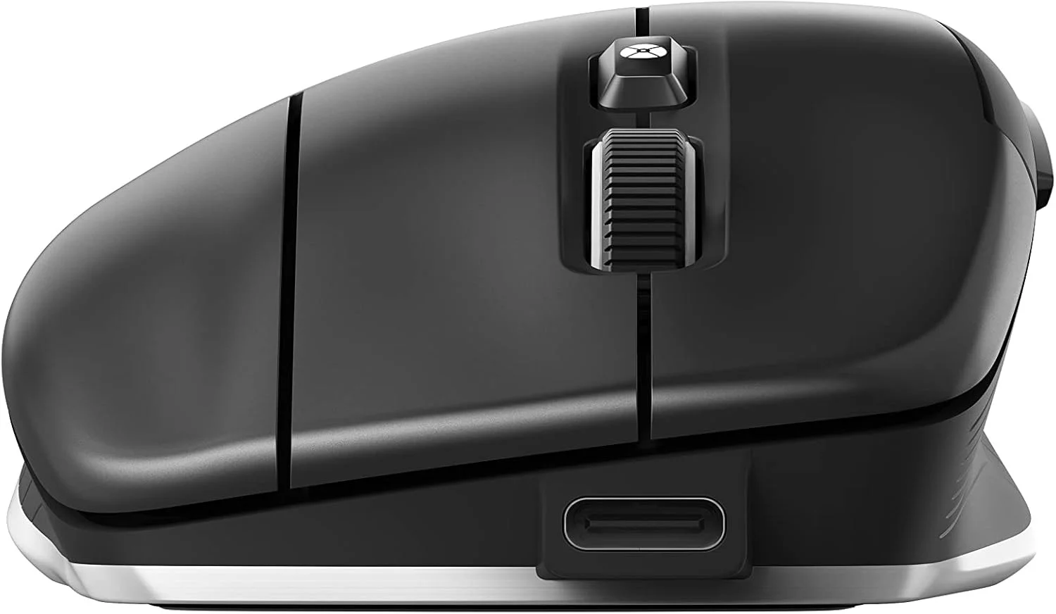 Мышь беспроводная/проводная 3Dconnexion CadMouse Pro Wireless Left (3DX-700079) черный, 7200 dpi, радиоканал, Bluetooth, USB Type-C, кнопки - 7