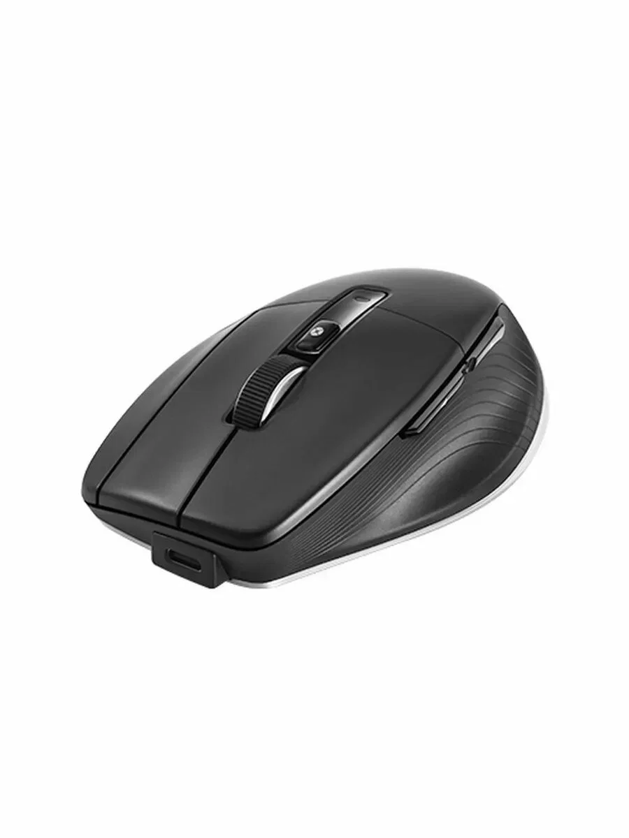Мышь беспроводная/проводная 3Dconnexion CadMouse Pro Wireless, RTL, Right hand (341450) (3DX-700116) черный, 7200 dpi, радиоканал, Bluetooth, USB, кно