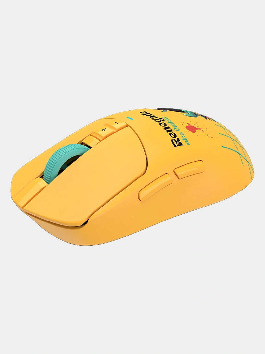 Мышь беспроводная/проводная A4Tech Bloody R72 Ultra Duo желтый, 20000 dpi, USB Type-A/Type-C, радиоканал, кнопки-7
