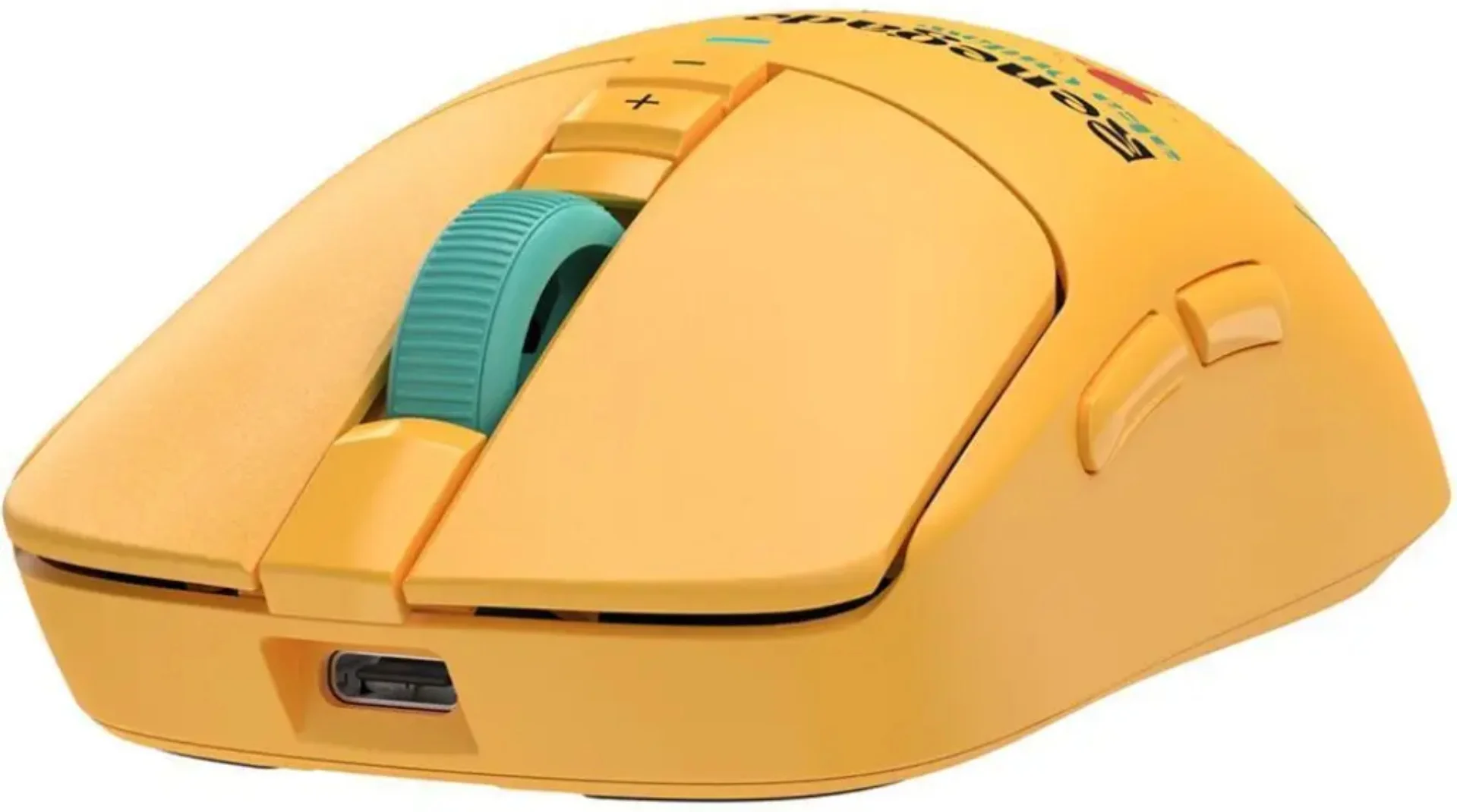 Мышь беспроводная/проводная A4Tech Bloody R72 Ultra Duo желтый, 20000 dpi, USB Type-A/Type-C, радиоканал, кнопки-7