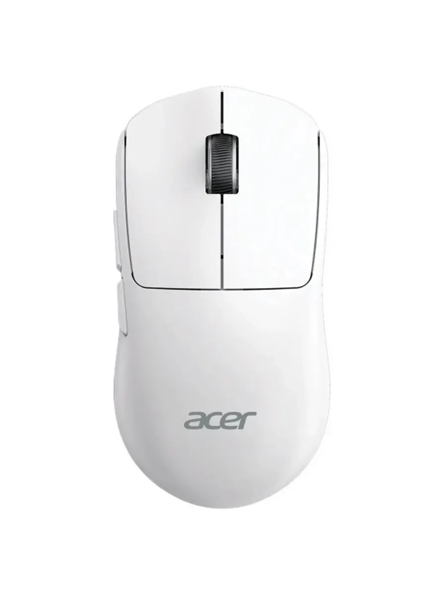 Мышь беспроводная/проводная Acer OMR401 белый, 12000 dpi, радиоканал, Bluetooth, USB, кнопки - 5