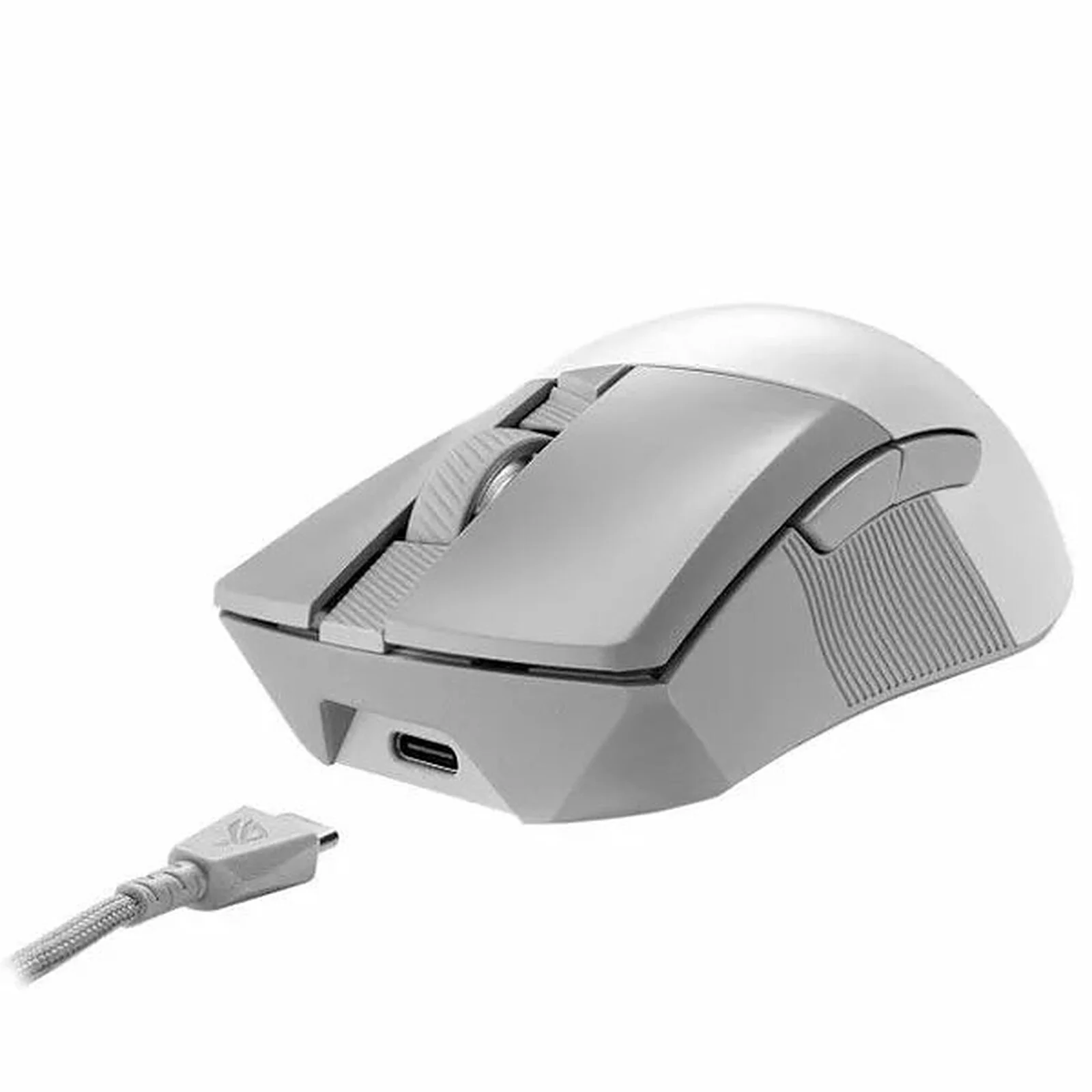 Мышь беспроводная/проводная ASUS P711 ROG Gladius III белый, 36000 dpi, радиоканал, Bluetooth, USB, кнопки - 6