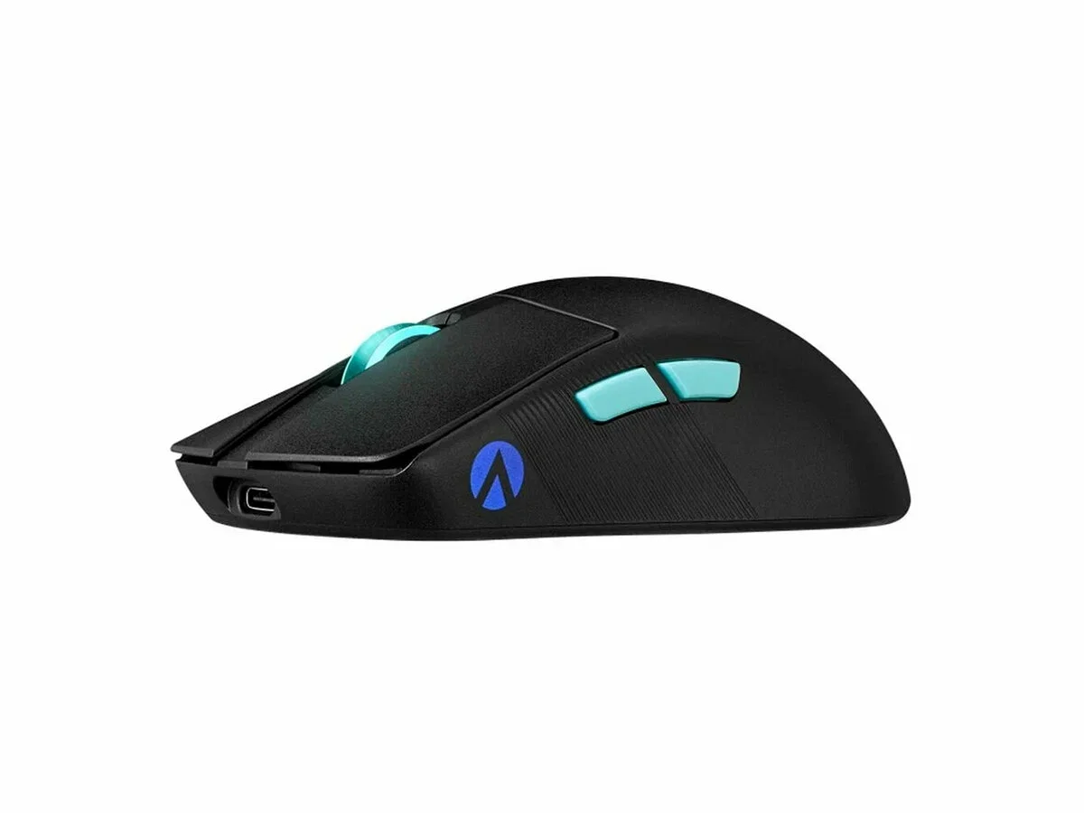 Мышь беспроводная/проводная ASUS ROG Harpe Ace Aim Lab Edition черный, 36000 dpi, радиоканал, Bluetooth, USB, кнопки - 5