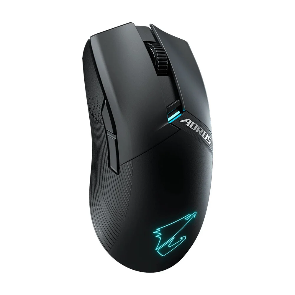 Мышь беспроводная/проводная Gigabyte GM-AORUS M6 черный, 26000 dpi, радиоканал, USB, кнопки - 8