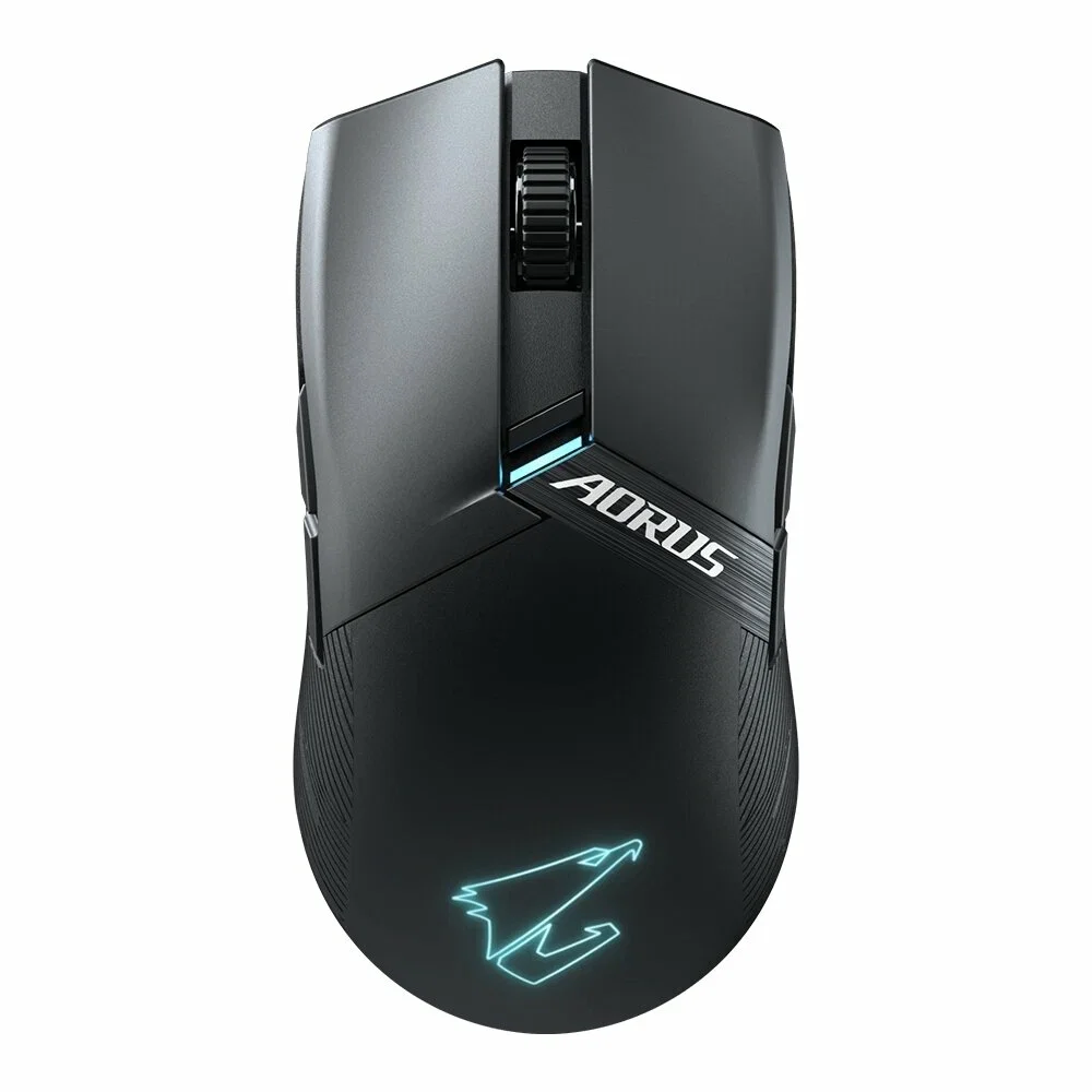 Мышь беспроводная/проводная Gigabyte GM-AORUS M6 черный, 26000 dpi, радиоканал, USB, кнопки - 8