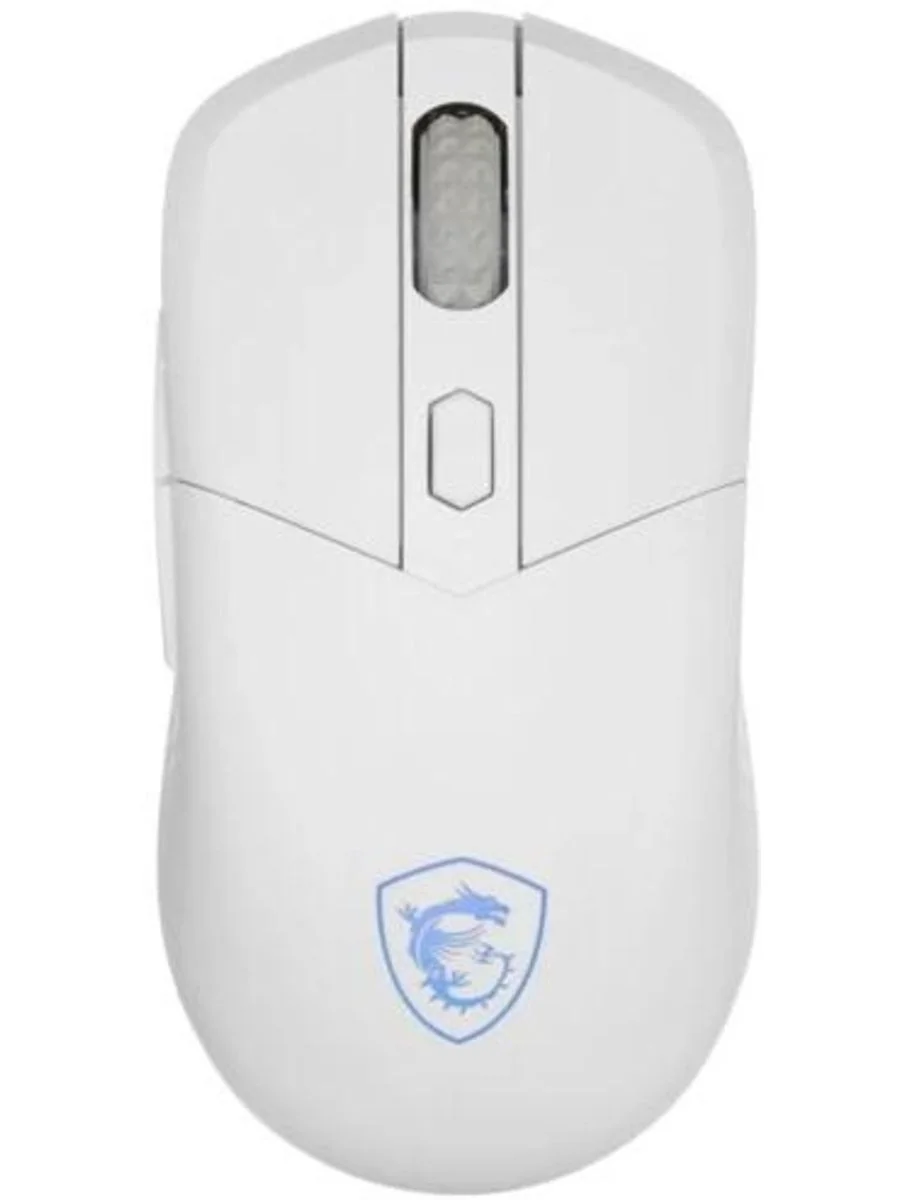 Мышь беспроводная/проводная MSI Versa 300 Elite белый, 26000 dpi, радиоканал, Bluetooth, USB, кнопки - 6