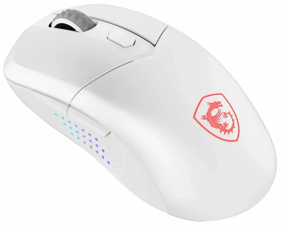 Мышь беспроводная/проводная MSI VERSA 300 черный, 8000 dpi, радиоканал, Bluetooth, USB, кнопки - 6