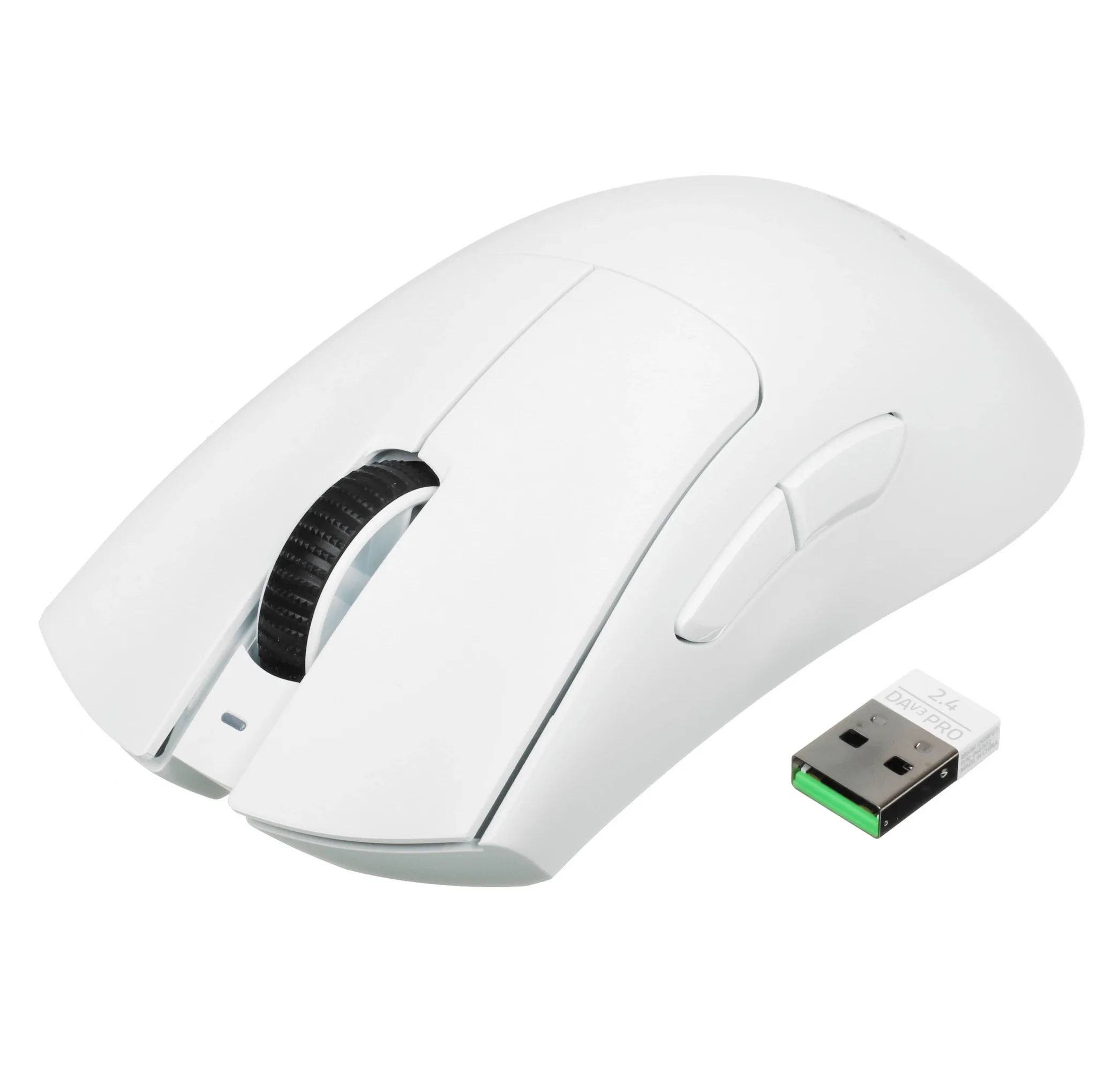 Мышь беспроводная/проводная Razer DeathAdder V3 Pro белый, 30000 dpi, радиоканал, USB, кнопки - 5