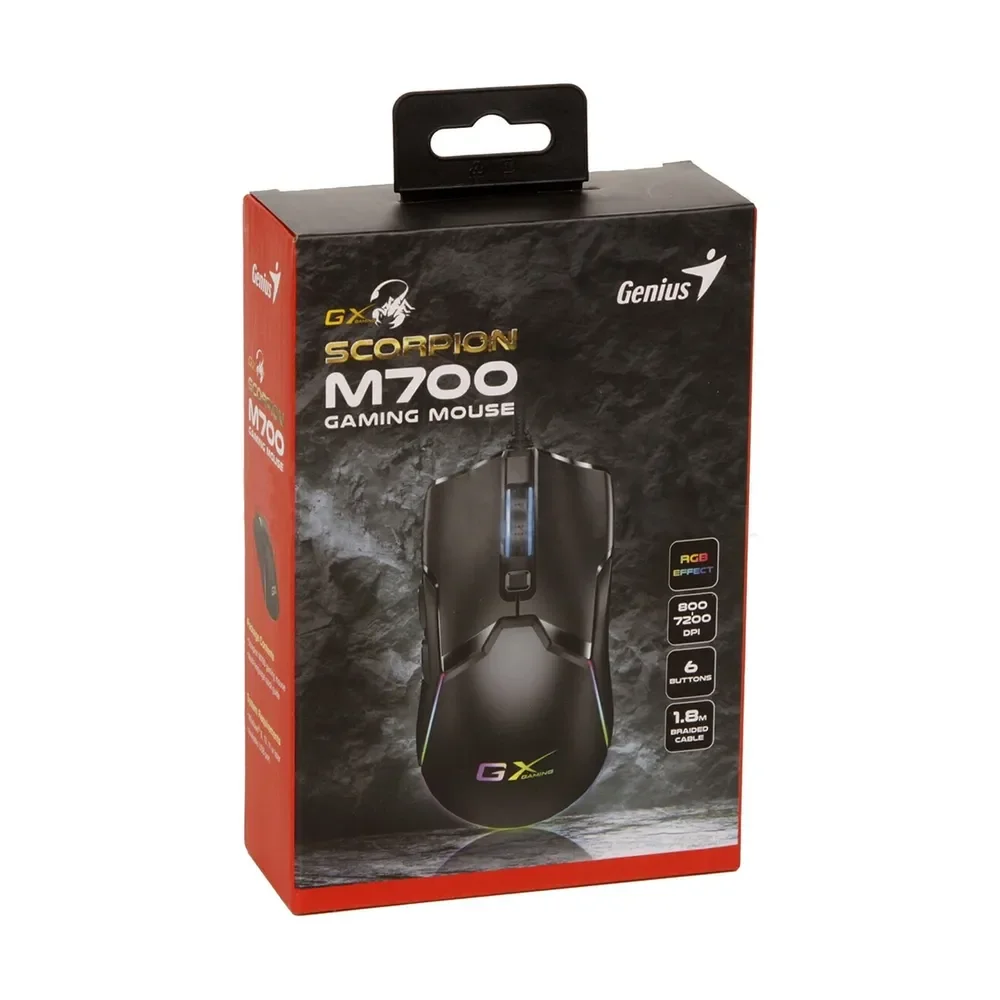 Мышь Игровая Genius Scorpion M700 Black