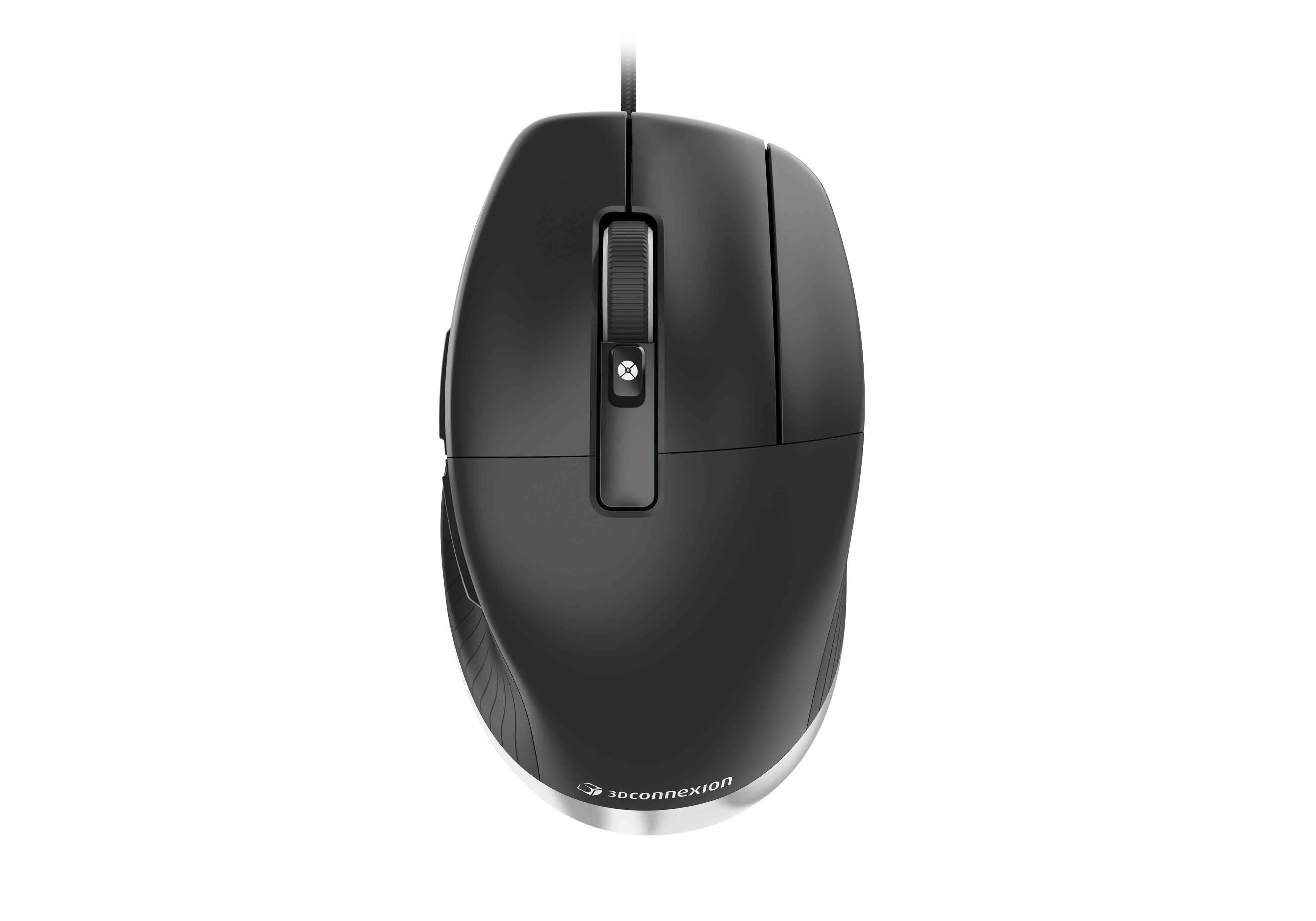 Мышь проводная 3DConnexion CadMouse Pro (3DX-700080) черный, 7200 dpi, USB, кнопки - 7