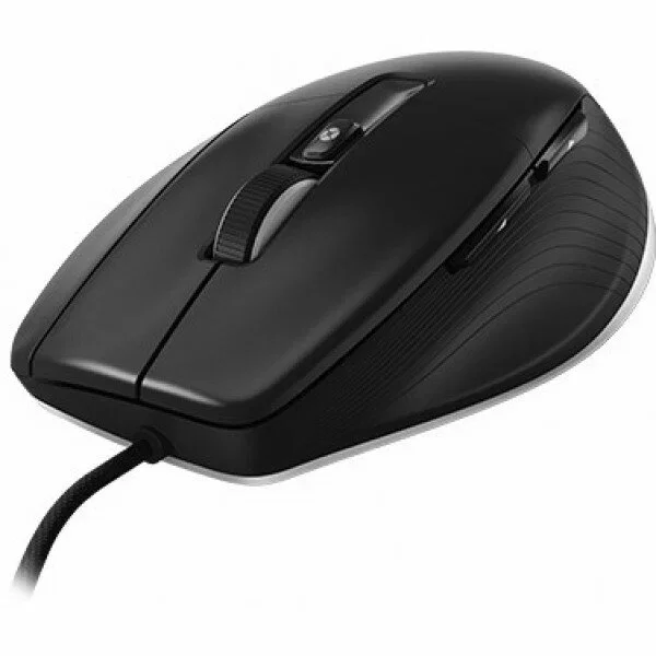 Мышь проводная 3DConnexion CadMouse Pro (3DX-700080) черный, 7200 dpi, USB, кнопки - 7