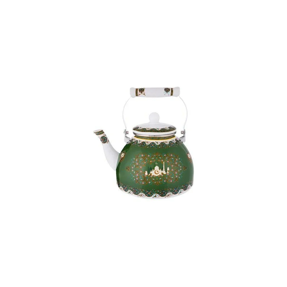 ЧАЙНИК AGNESS ЭМАЛИРОВАННЫЙ, СЕРИЯ СУРА 4 Л (КОР=8ШТ.)