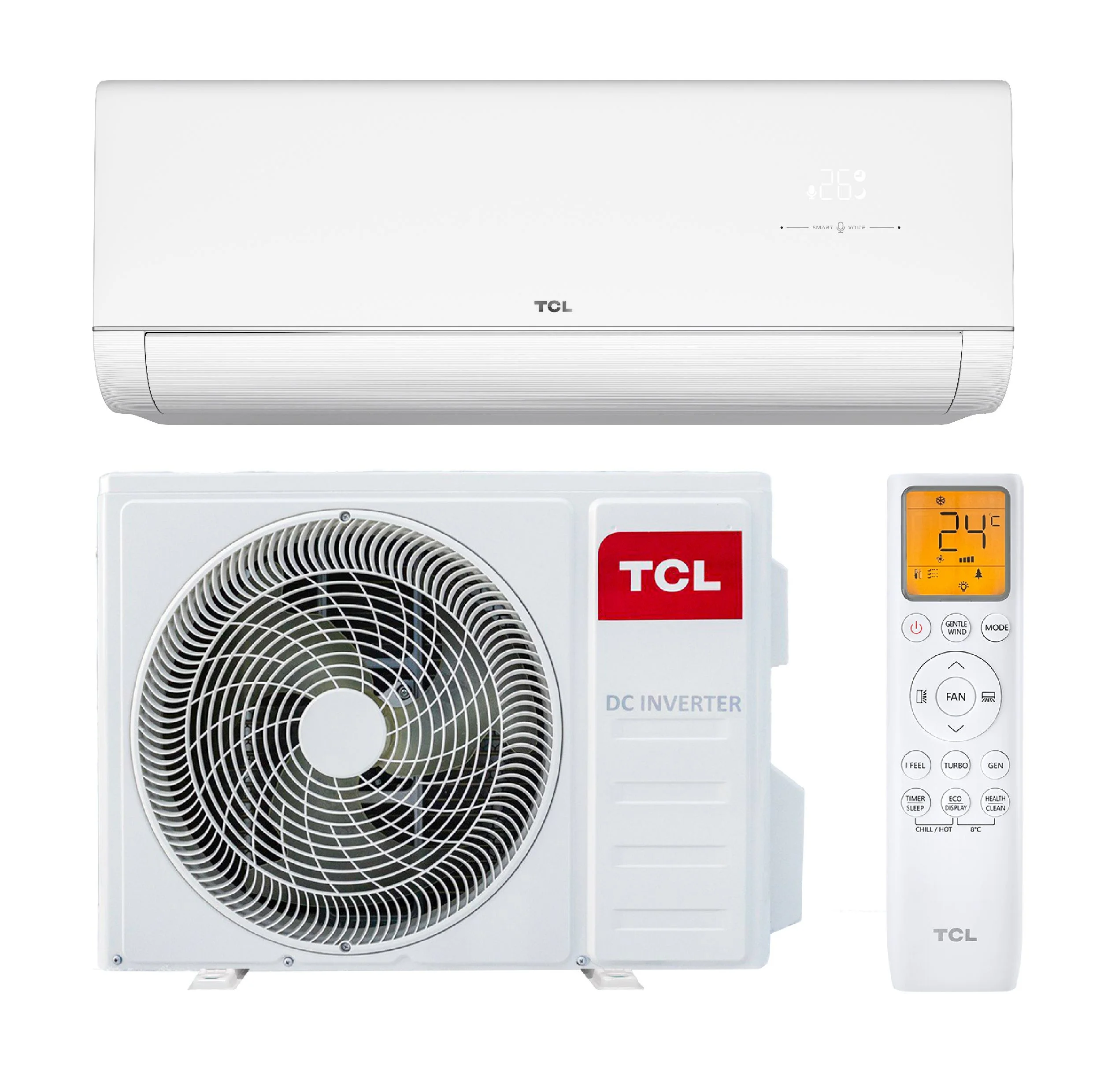 Кондиционер сплит-система TCL TAC-BR24INV/R белый