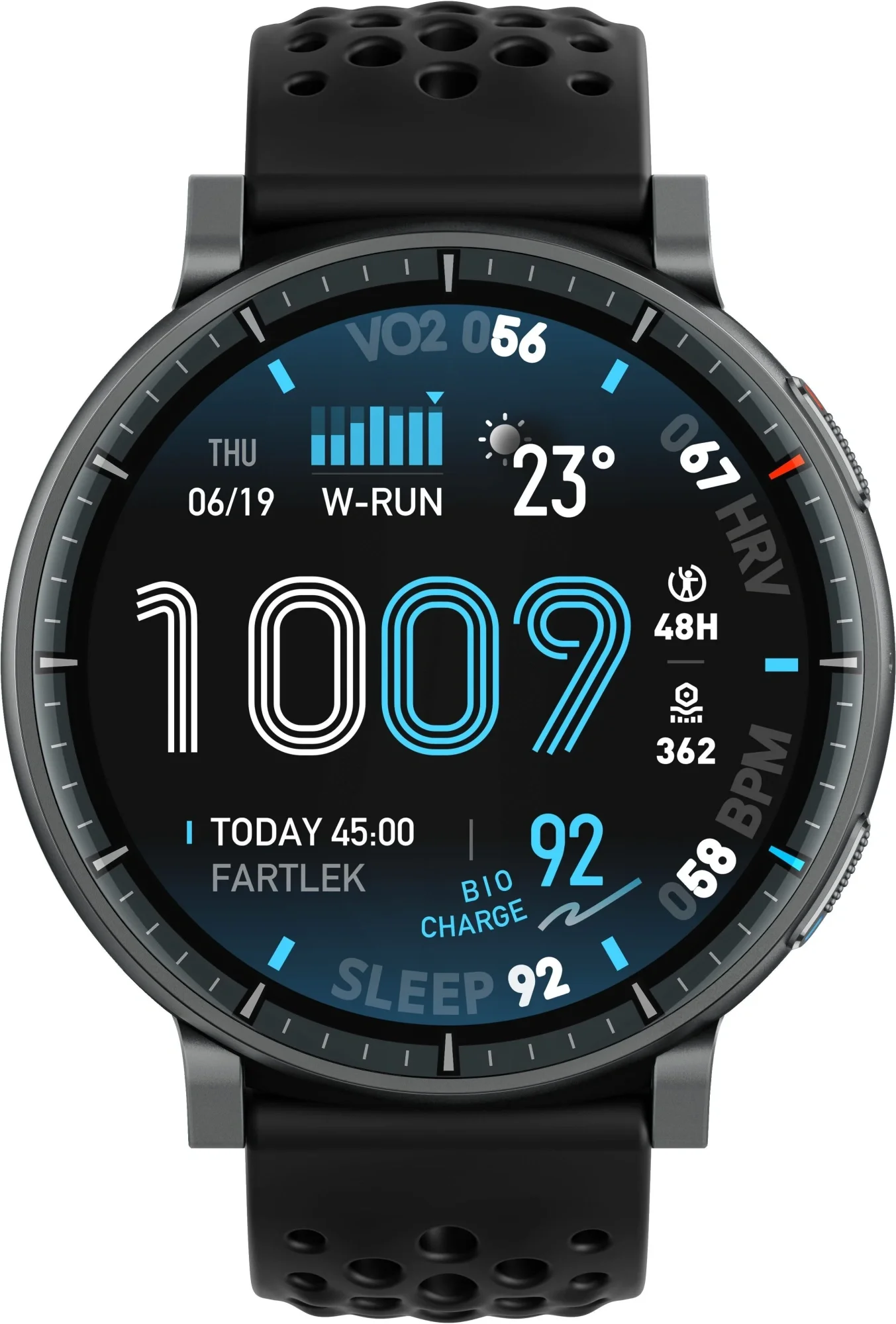 Умные часы и браслет Amazfit A2557 Active Max Black (6972596109624)