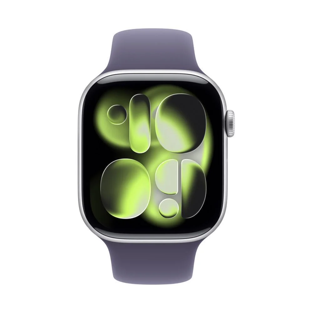 Умные часы и браслет Apple Watch S11 GPS 46mm Silver Al Case /Purple Fog SB - M/L MEVA4X/A A3333
