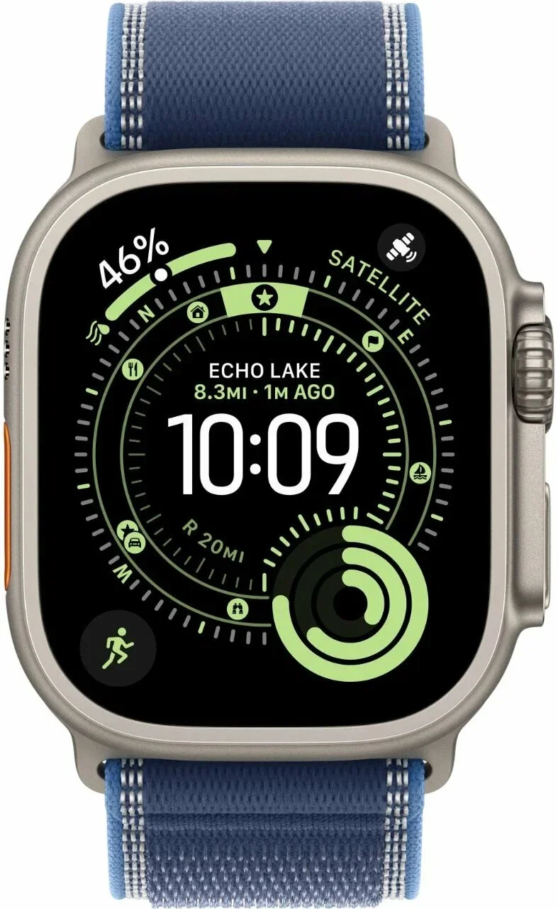 Умные часы и браслет Apple Watch Ultra 3, 2025, GPS + Cellular, 49 mm, M/L (MF1H4AF/A)