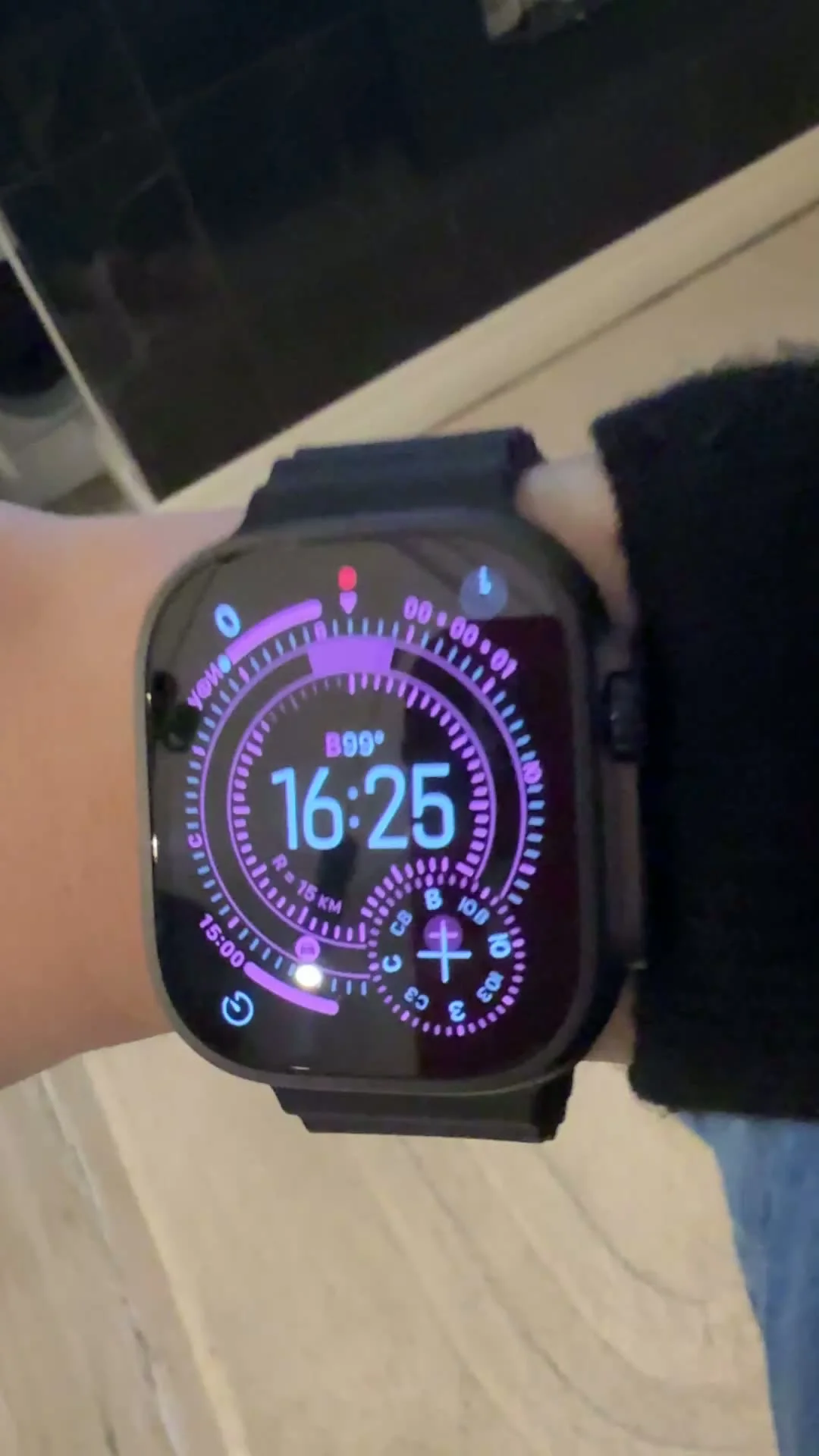 Умные часы и браслет Apple Watch Ultra 3, 2025, GPS + Cellular, 49 mm, M/L (MF1H4AF/A)