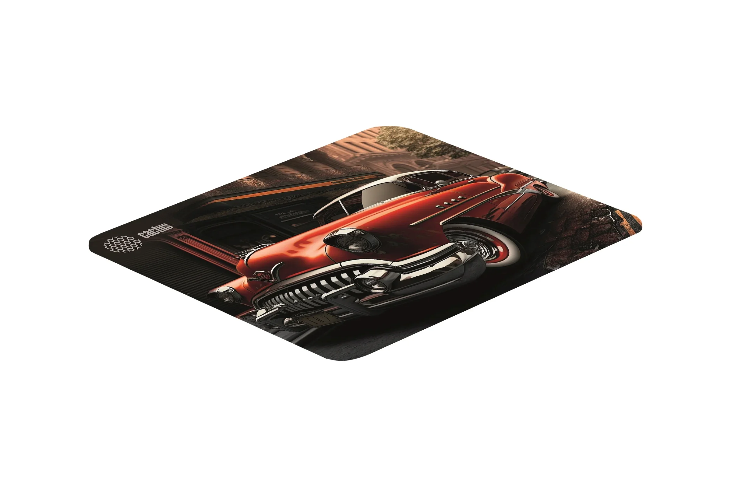 Коврик для мыши Cactus Red Car 300x250x2мм (CS-MP-P07M)
