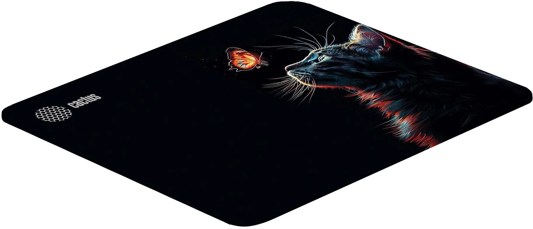 Коврик для мыши Cactus Red Cat 220x180x2мм (CS-MP-P11XS)